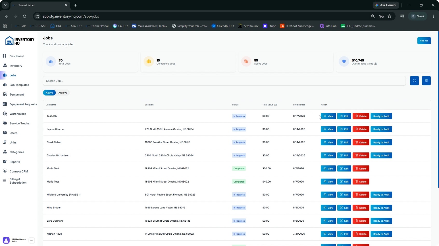 Pull Material from a Service Truck to a Job screenshot 2