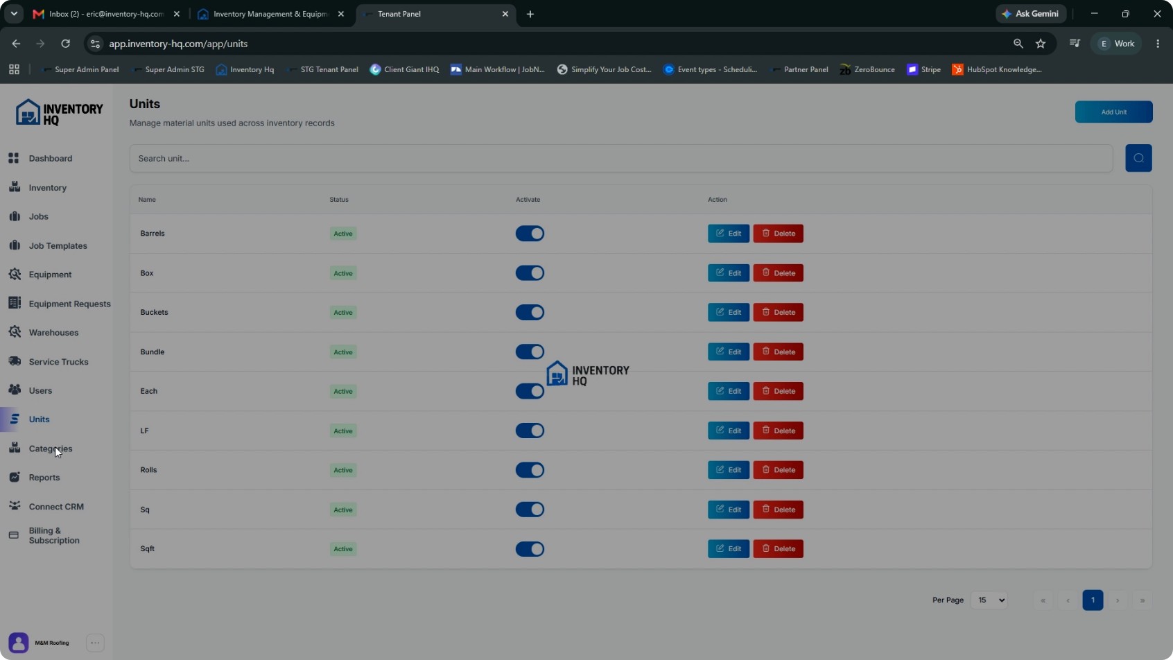 (Optional) Create Categories screenshot 1