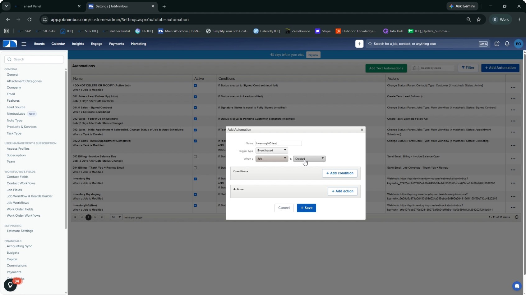 Create a New Automation Rule screenshot 4