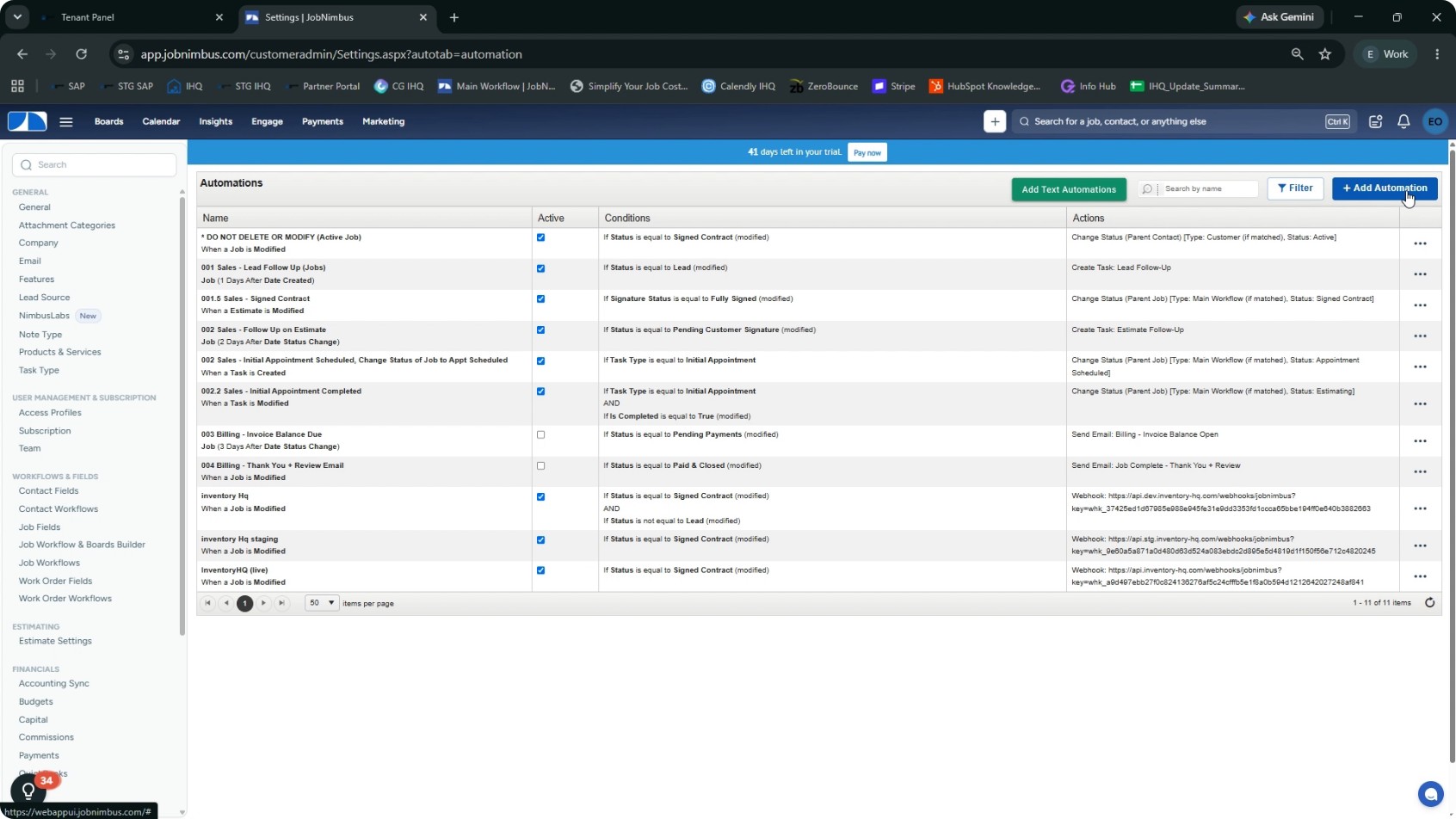 Create a New Automation Rule screenshot 1