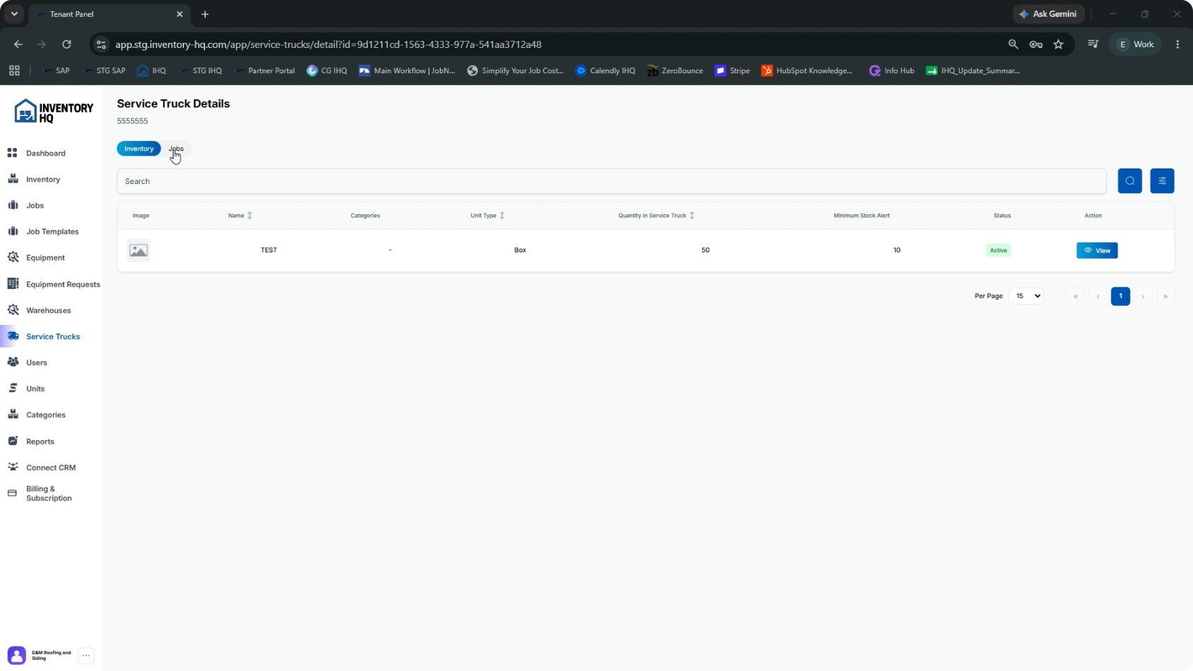 View and Edit Service Truck Details screenshot 4