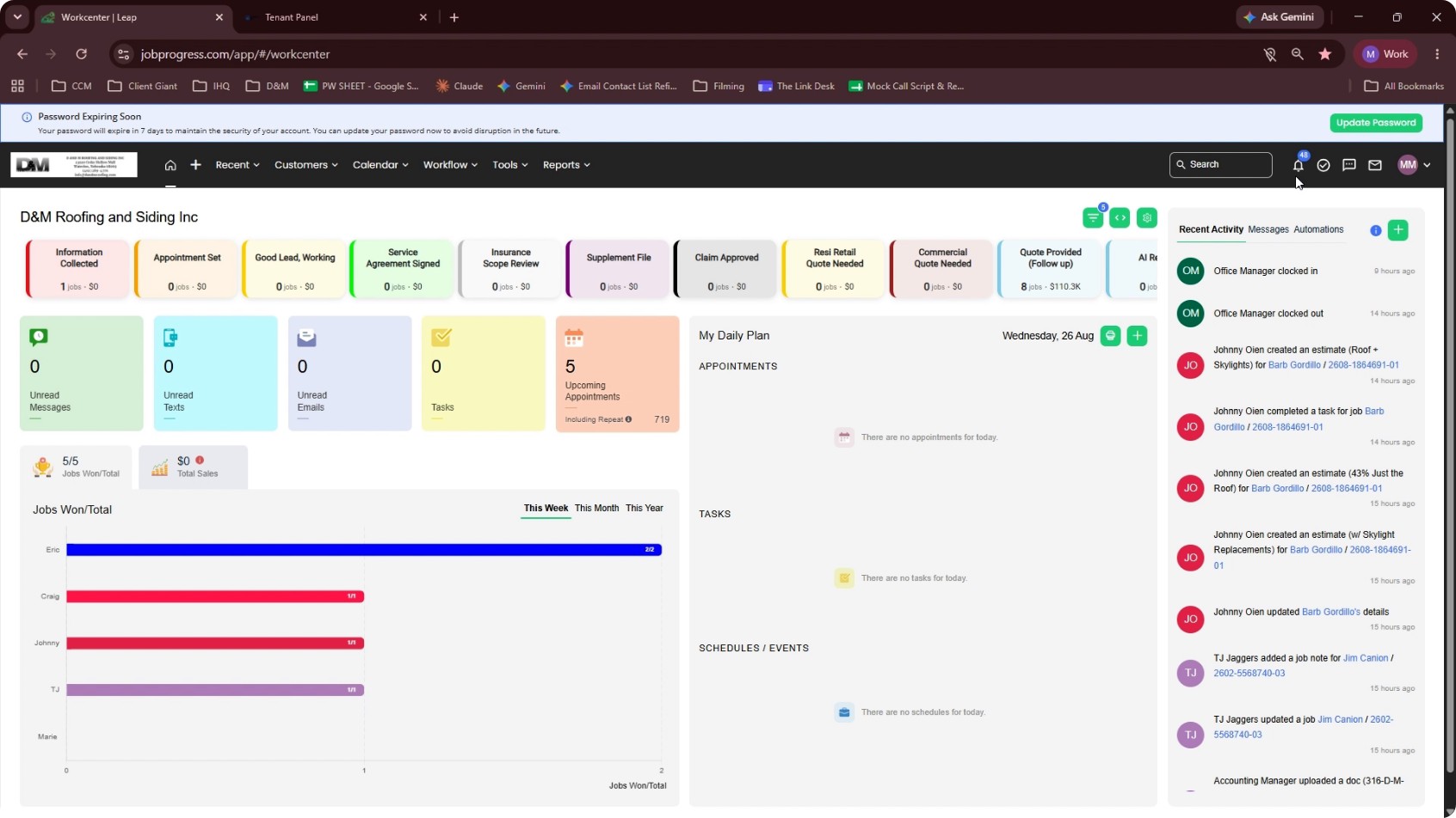 Generate an API Token in Leap screenshot 1