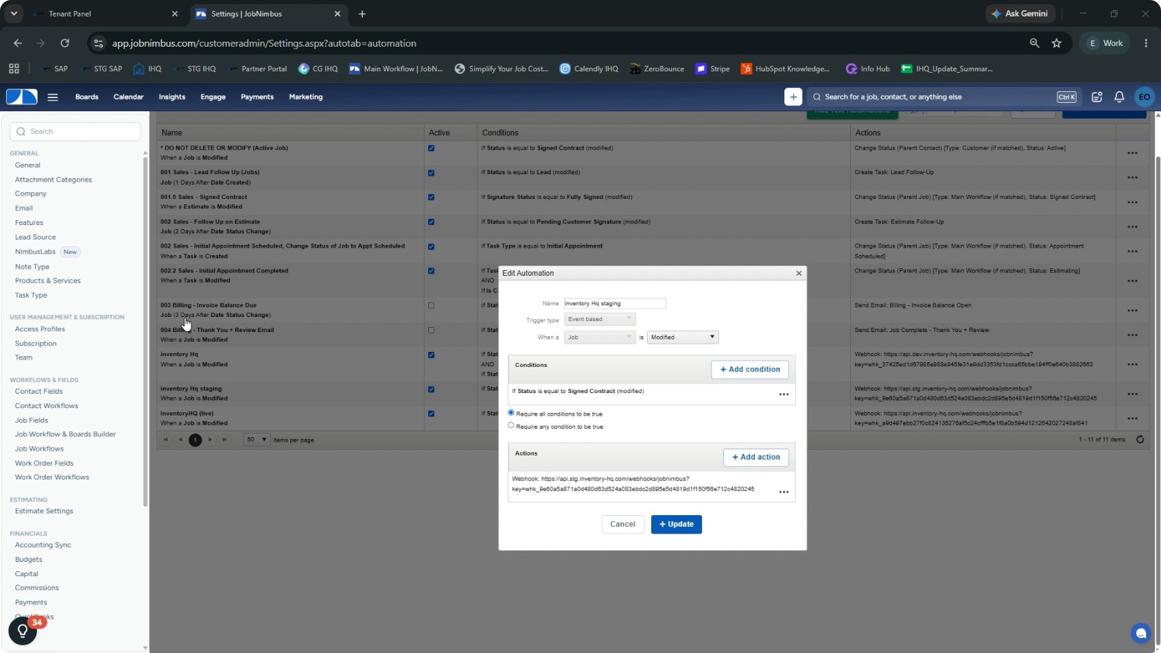 Add the Webhook Action screenshot 7