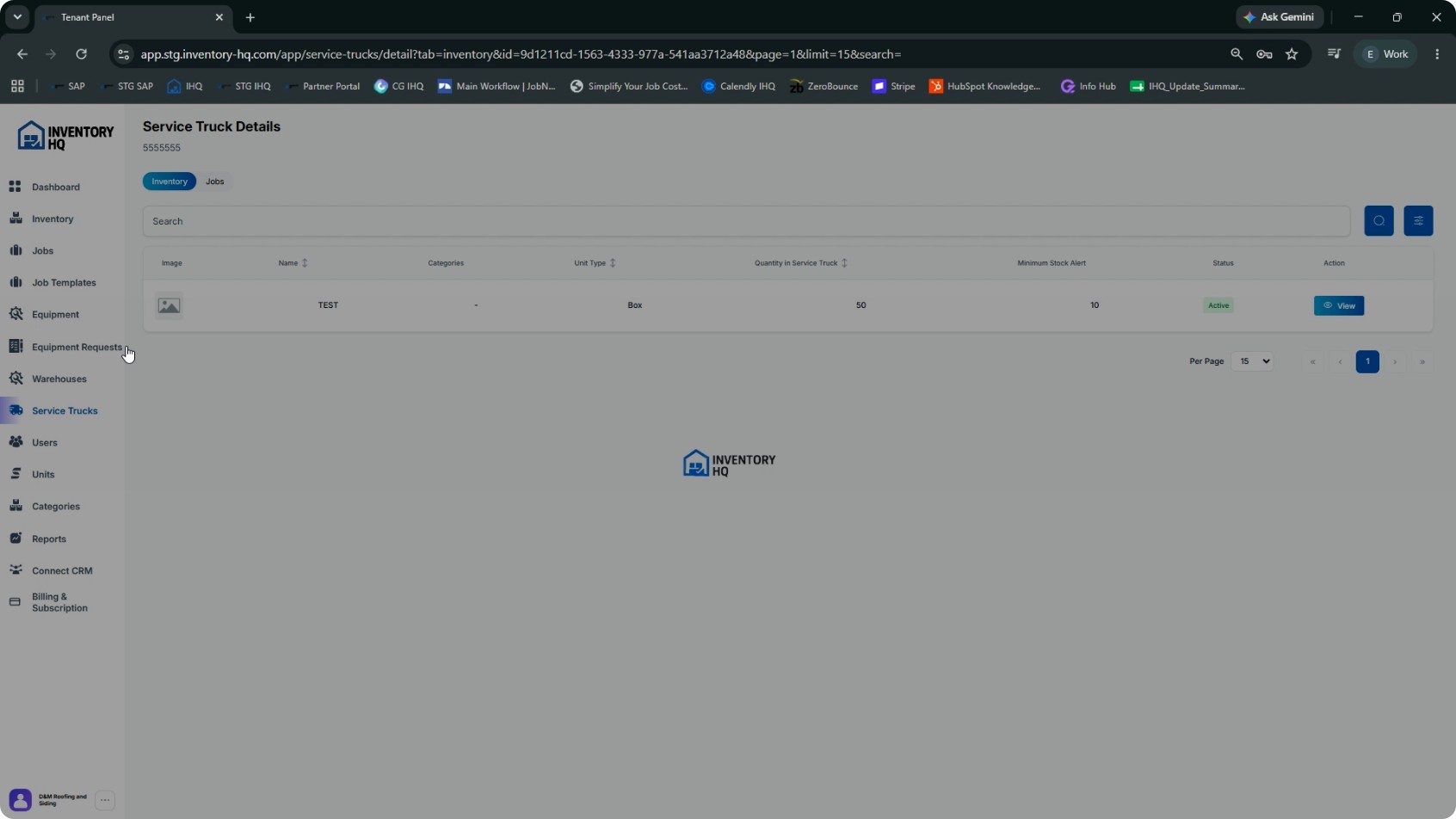 Restock Materials onto a Service Truck screenshot 2