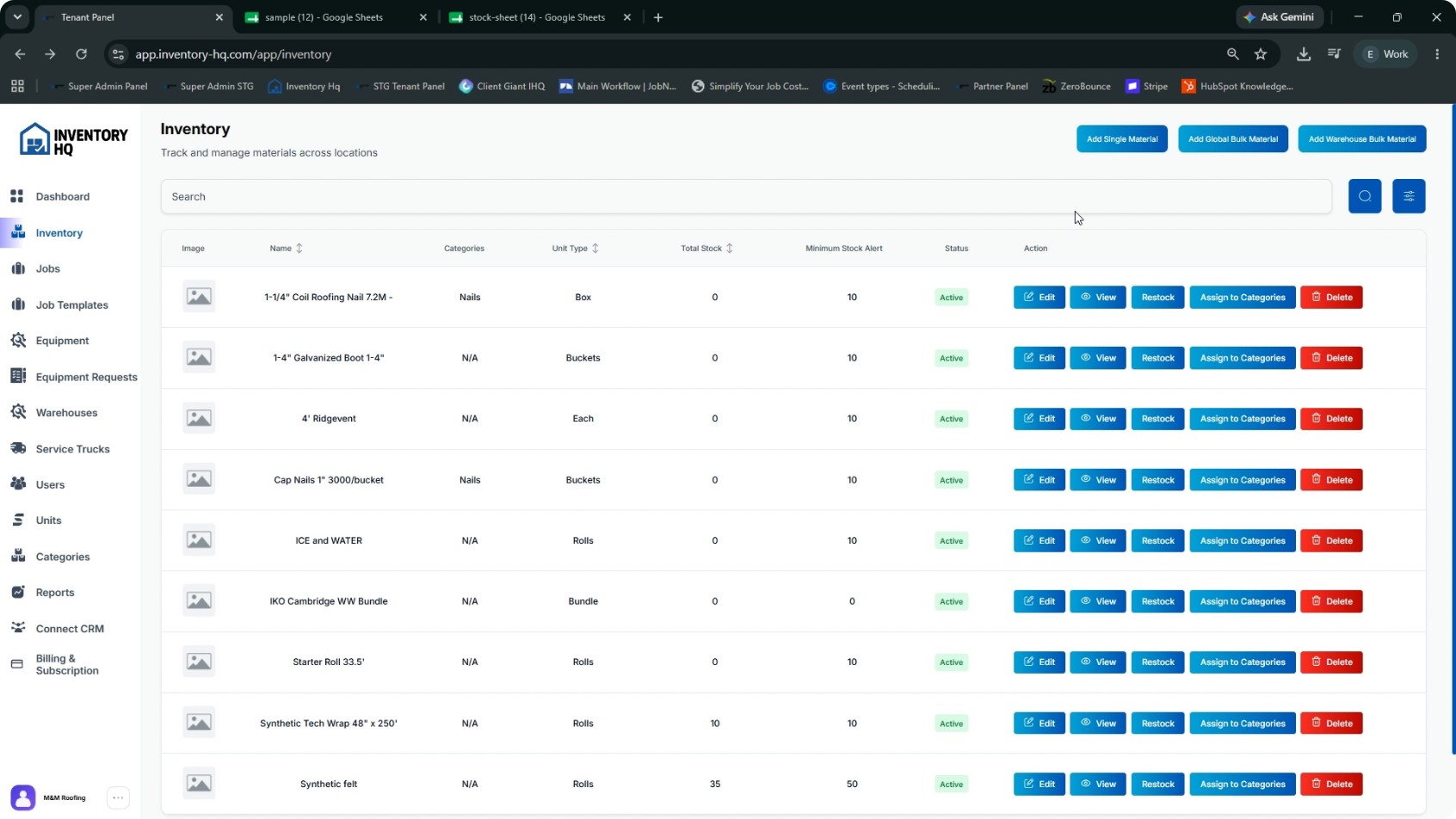 Bulk Upload Global Materials (Catalog-Level) screenshot 2