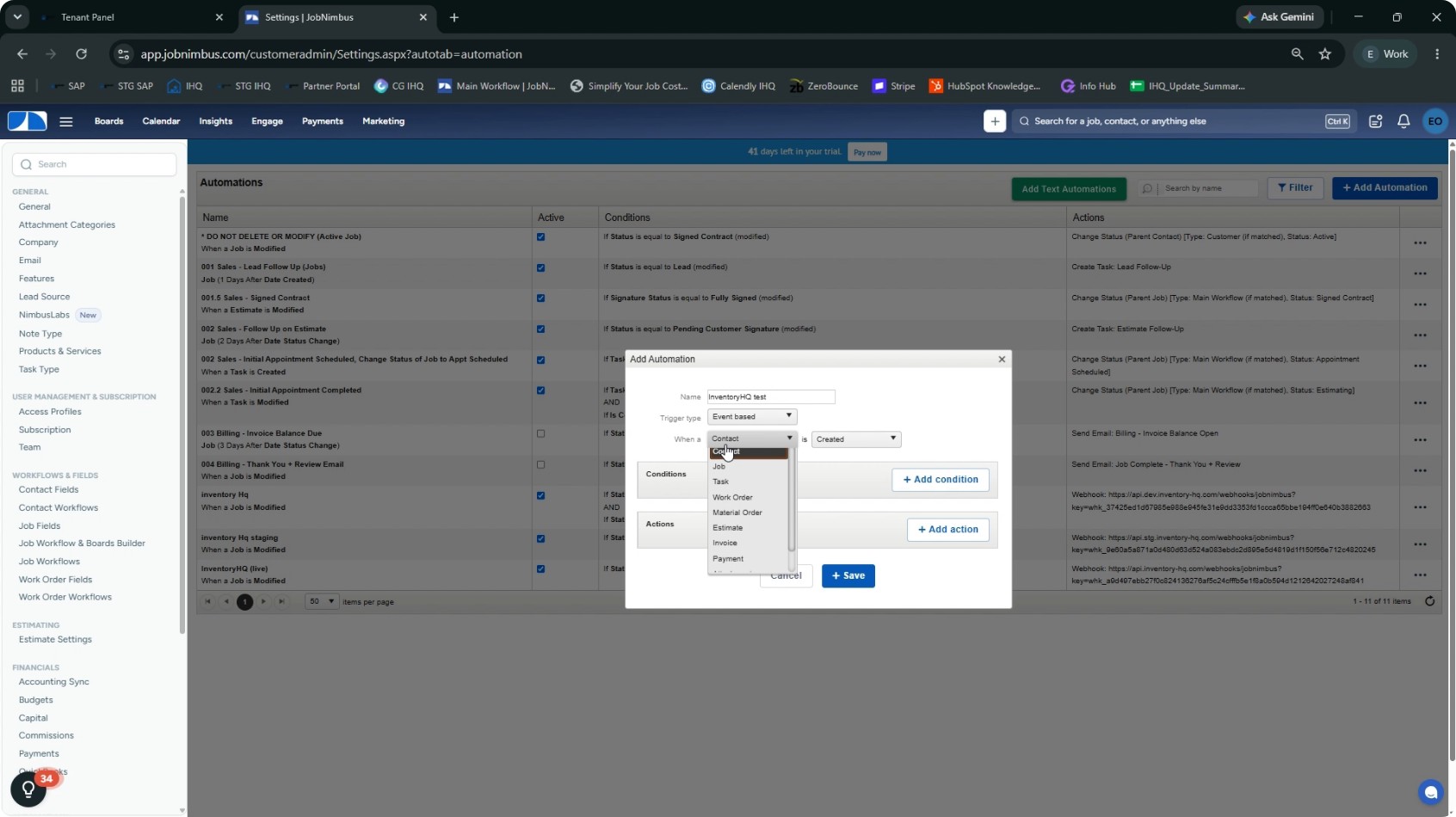 Create a New Automation Rule screenshot 3