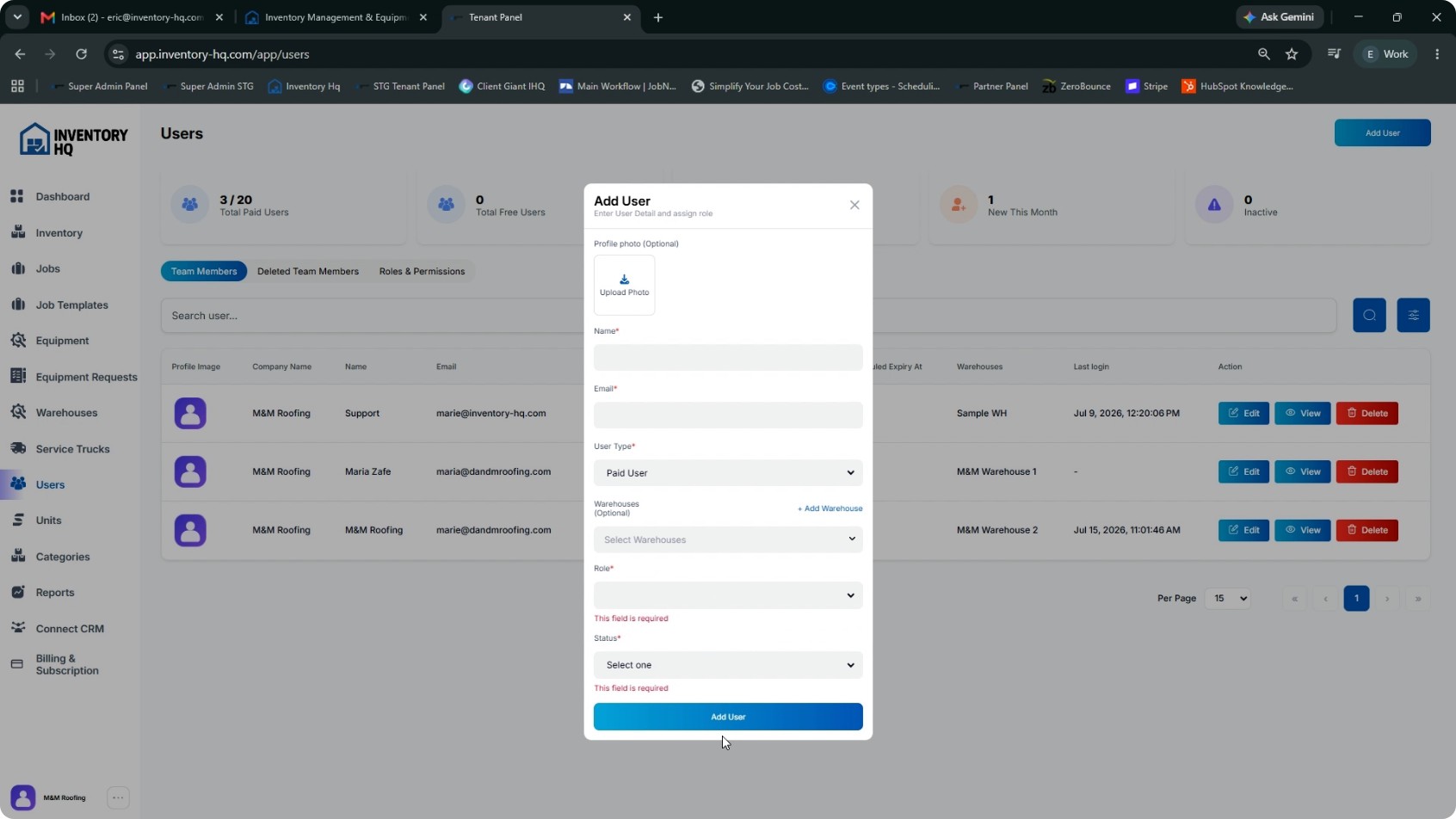 Add Team Members screenshot 6