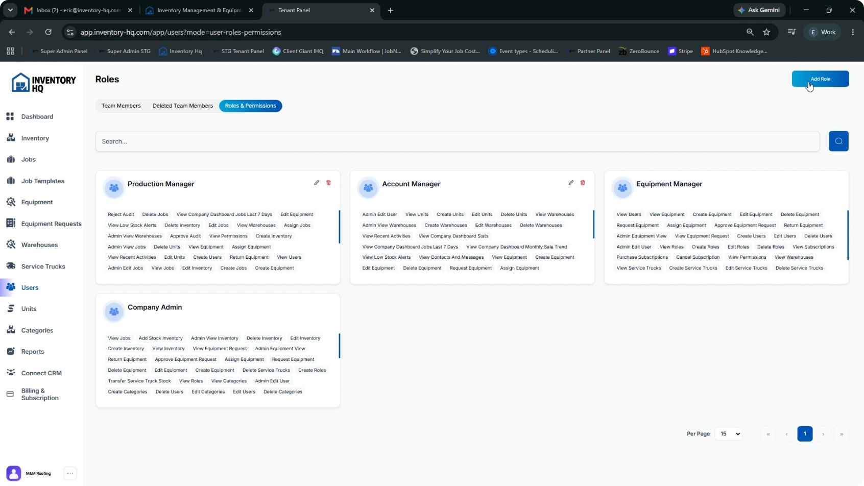 Create and Configure Roles screenshot 1